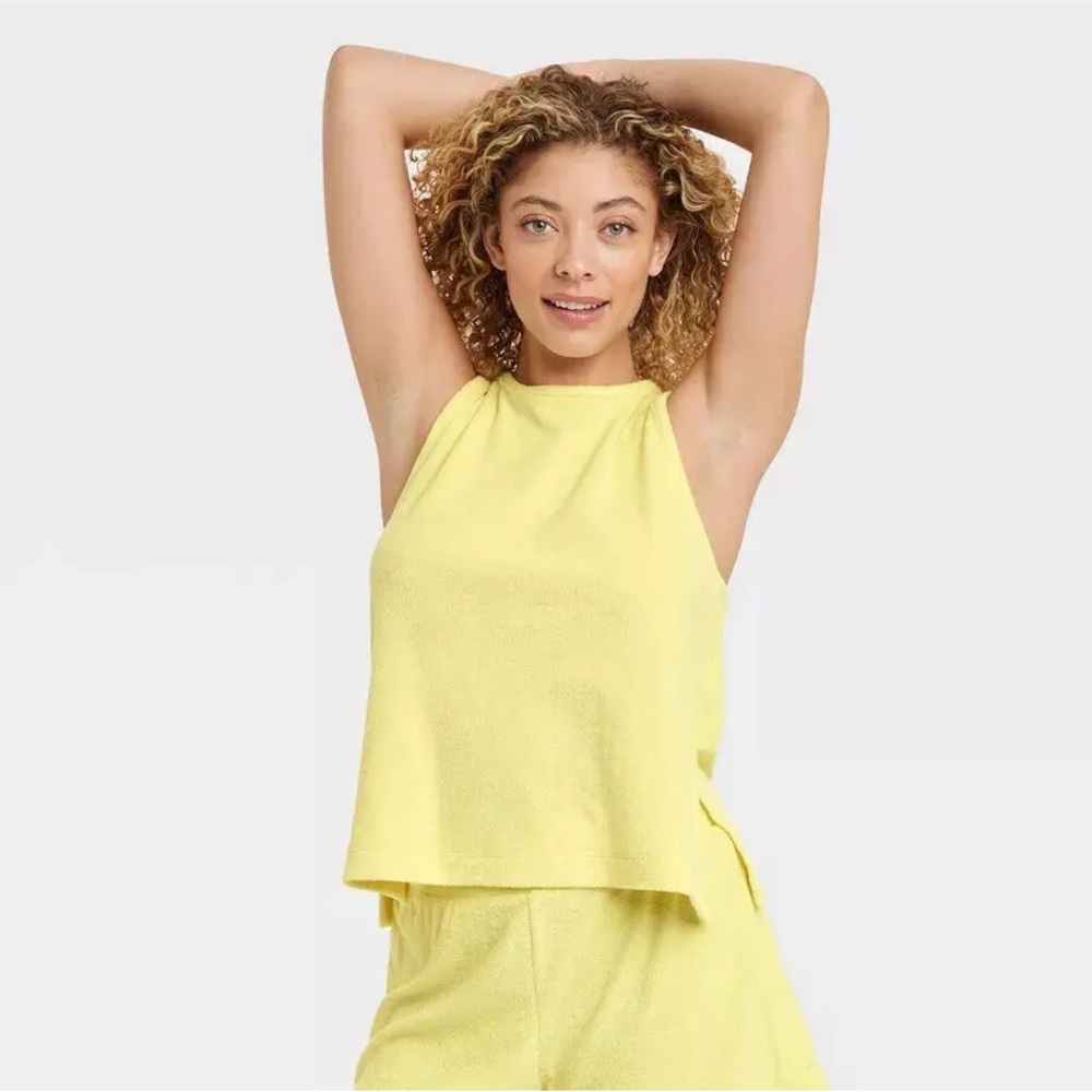 a new day - Women's Terry Tank Top  size medium
